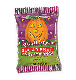 Chocolate covered marshmallow Pumpkin Sugar Free