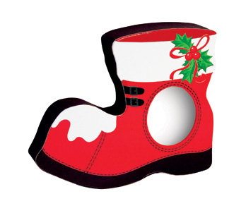 Santa's Boot with Cordial Cherries Sugar Free