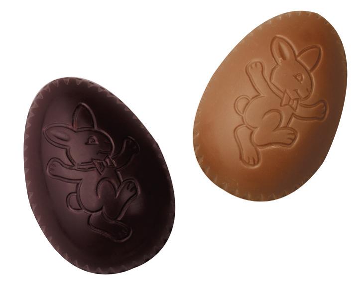 Easter Milk Chocolate Egg filled with Peanut Butter Sugar Free