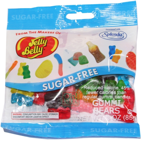 Gummy Bears by Jelly Belly 2.8 oz. bag Sugar Free