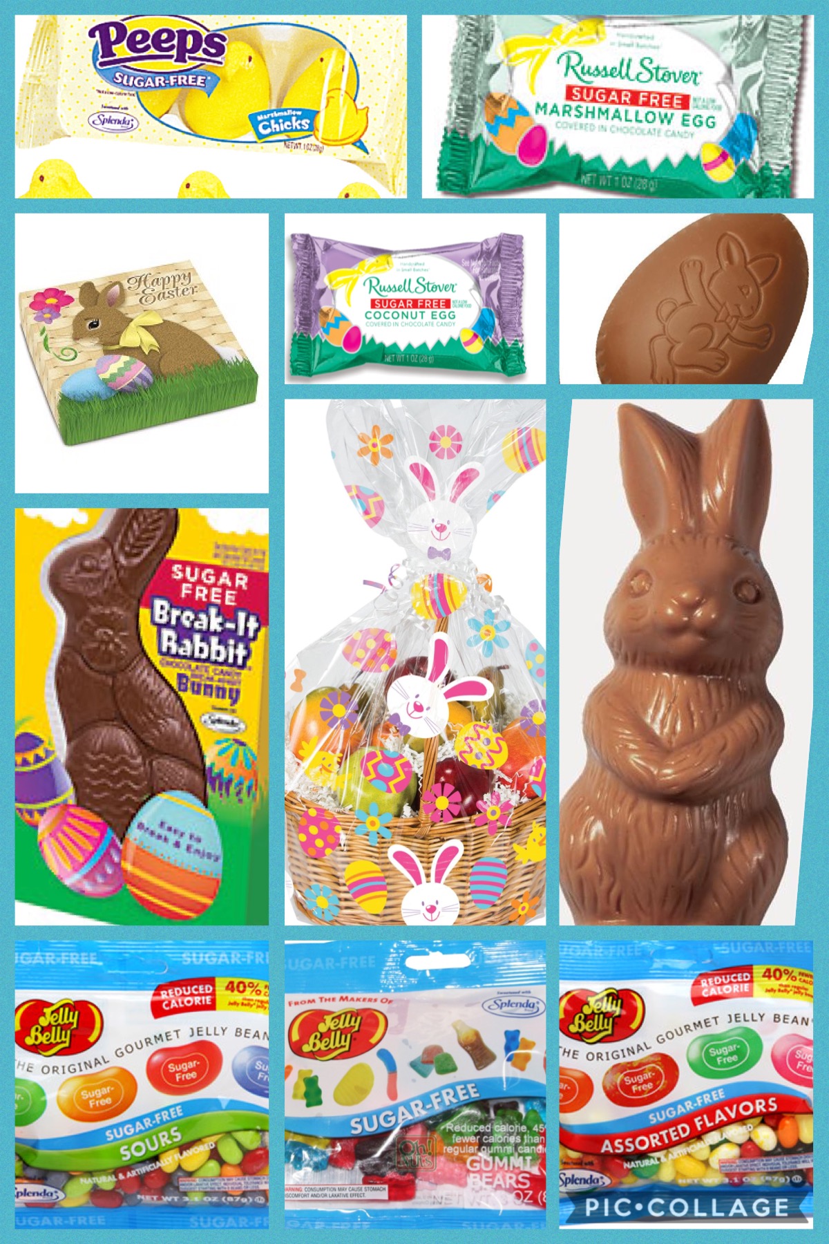 Easter Basket of Treats Sugar Free