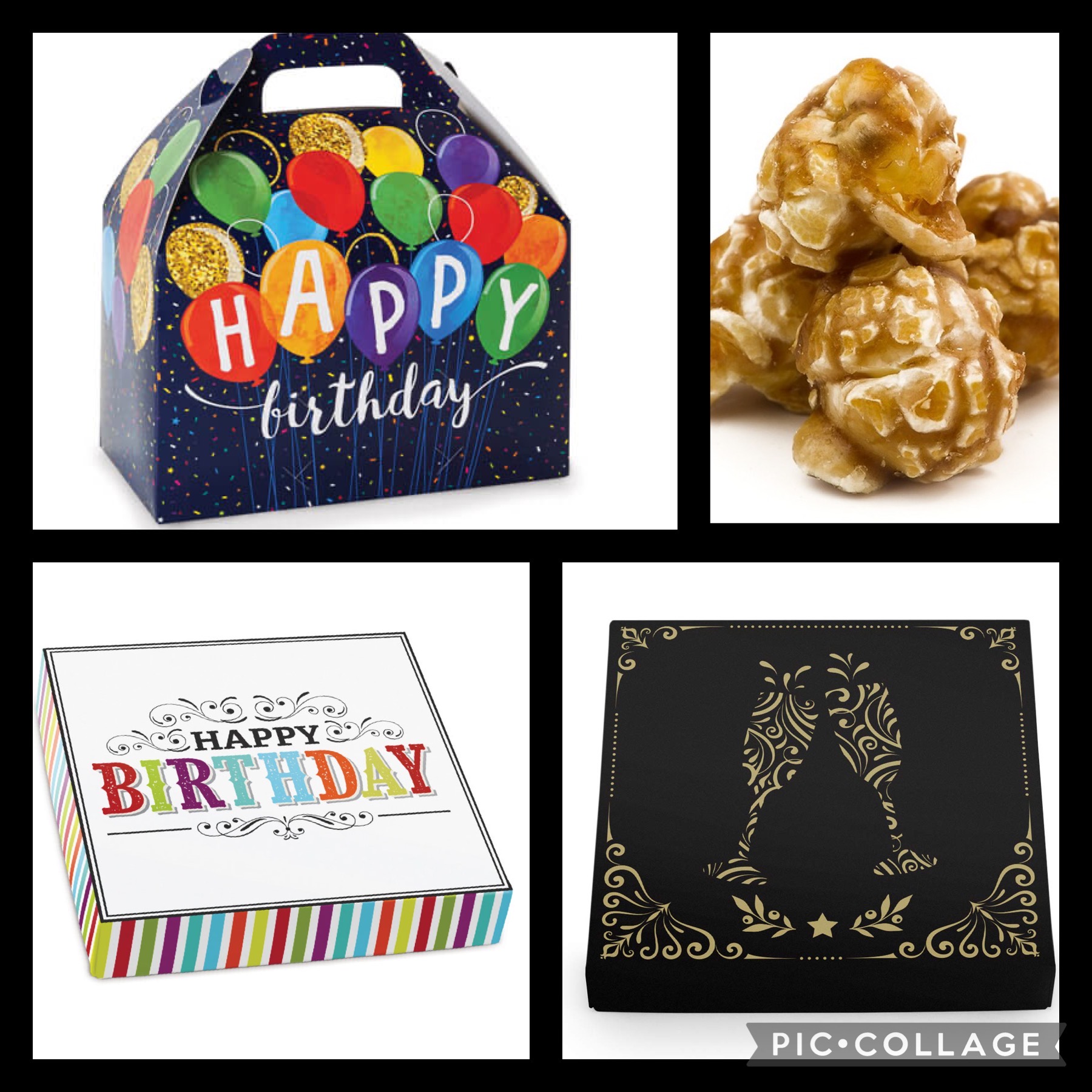 Deluxe Happy Birthday Large Gift Box Sugar Free