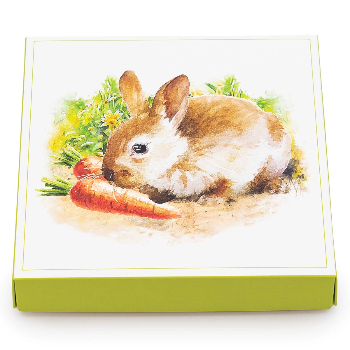 Easter Bunny Gift Box Sugar Free with Milk & Dark chocolate cordial cherries