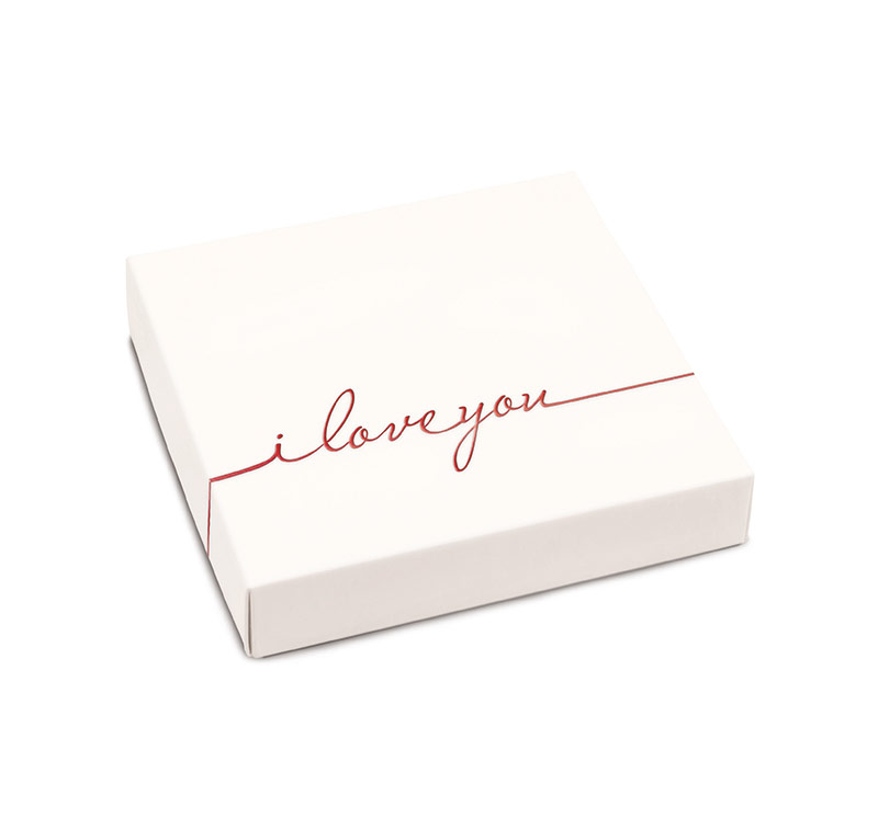 I Love You Gift Box with Assorted Sugar Free Cordial Cherries