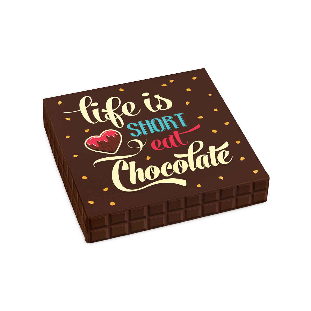 Life is Short Eat Chocolate Gift box Sugar Free