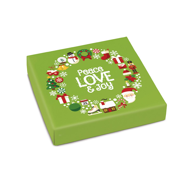 Peace Love & Joy Christmas Gift Box Sugar Free