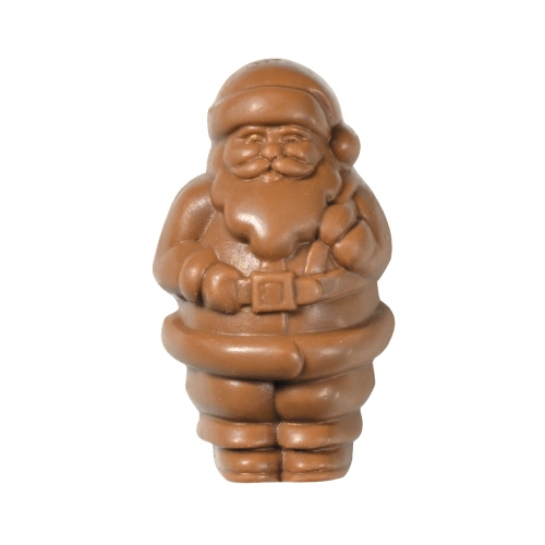 Solid Milk Chocolate Santa 2 oz. Sugar Free