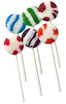 Gourmet Sugar Free Lollipops Assorted & Indiviually wrapped
