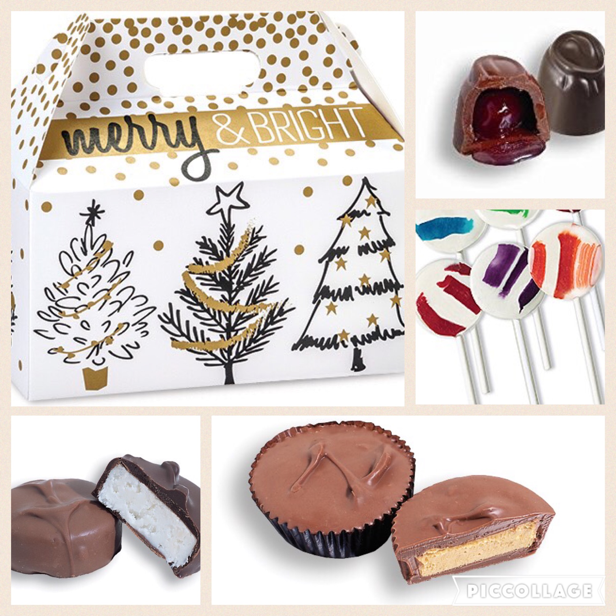 Merry & Bright Christmas Gift basket Sugar Free