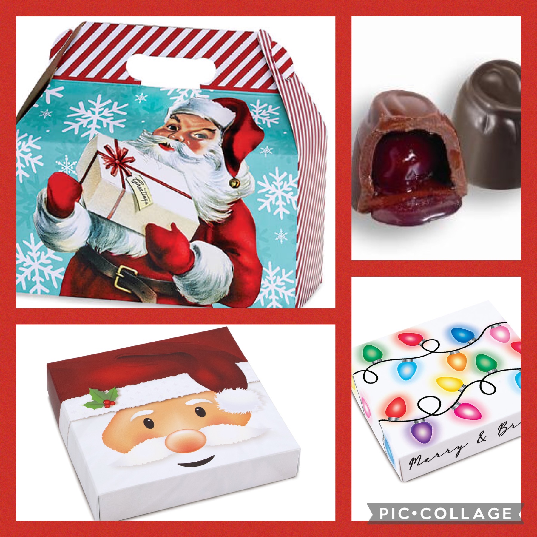 Sweet Santa Gift basket Sugar Free