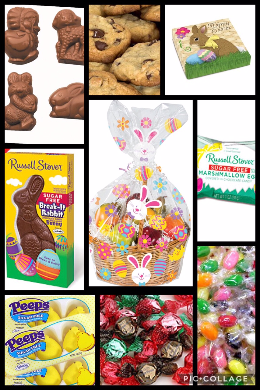 Easter Basket of Treats Sugar Free