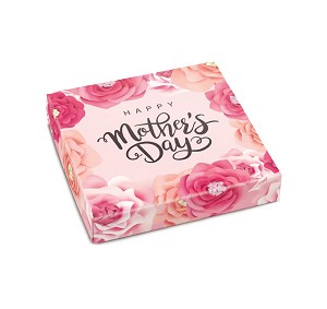 Happy Mother's Day Gift Box with Sugar Free Milk and Dark Cordial Cherries