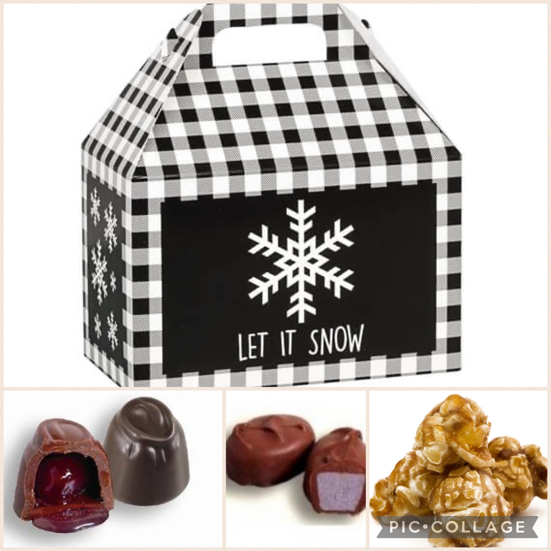 Let it Snow Gift Basket Sugar Free