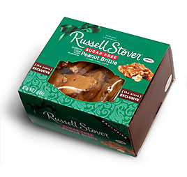 Peanut Brittle Sugar Free 1 lb. box Sugar Free