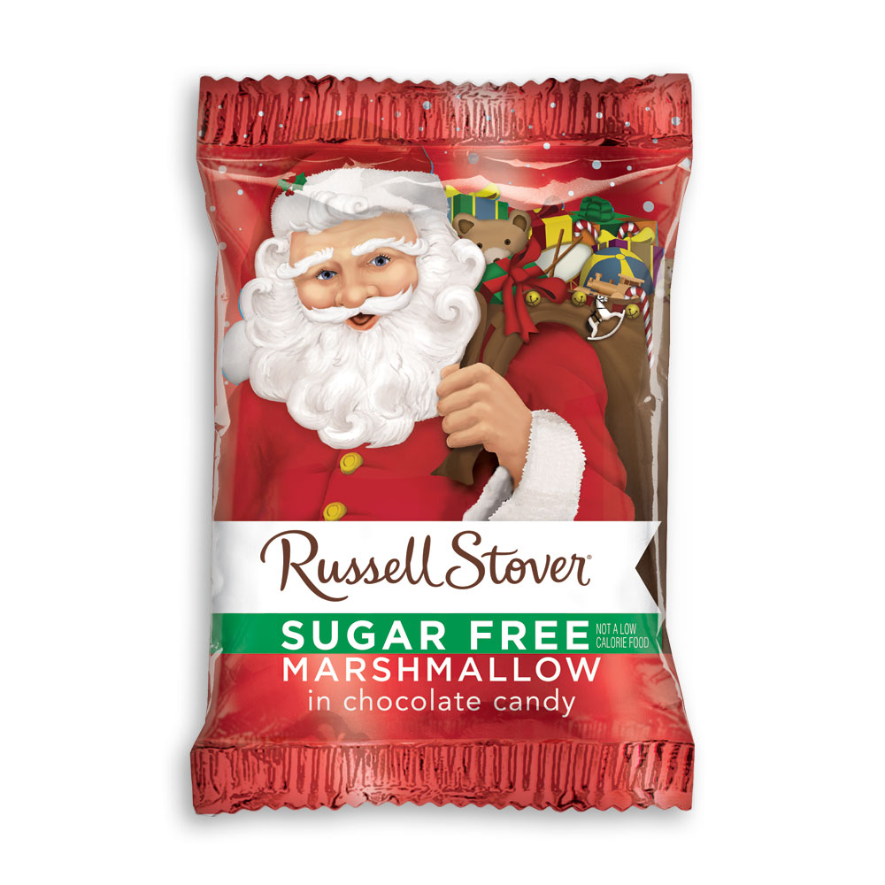 Chocolate Santa with Marshmallow filling