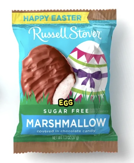 Chocolate covered Egg with Marshmallow filling Sugar Free