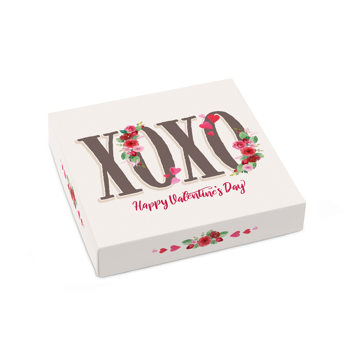 XOXO Valentine's Day Gift Box with Assorted Sugar Free Chocolate